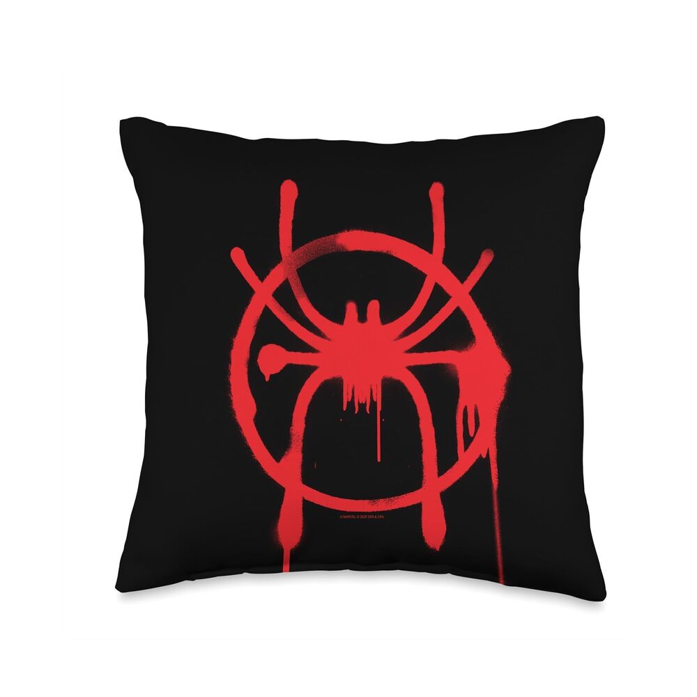 7961 Spider-Man Miles Morales Icon Throw Pillow